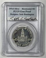 1976-S Silver Bicentennial Half Huntington PCGS PR