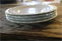 Collection of White Dinner Plates