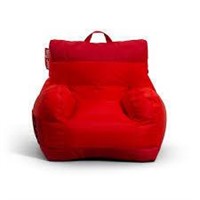 Big Joe Bean Bag Chair  Red  3 feet
