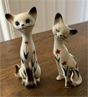 Vintage Siamese Cats S&P Shakers