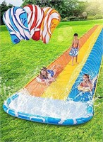 JOYIN 22.5ft Triple Water Slide and 3 Boogie Board