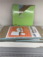 GLASS PACKING KITS AND MAGAZINE BOXES NEW