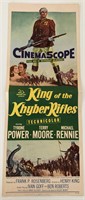 King of the Khyber Rifles vintage movie poster