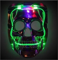 LED Light Up Skull Mask