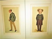4 Vanity Fair " Men of The day" Prints