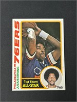 1978 Topps Julius Erving All-Star #130