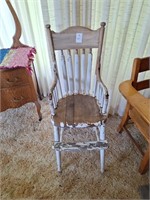 Vintage High Chair (wood)