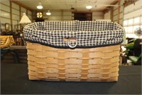 2010 Longaberger Sort and Store Tall File Basket