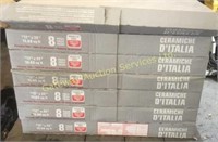 7 boxes of ceramic tile 12x24 each box will do