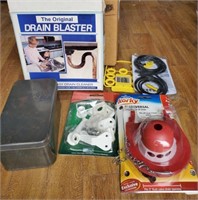 Box of miscellaneous, including plumbing hardware