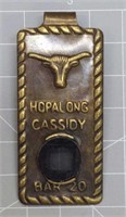 Hopalong Cassidy Money clip