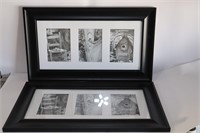 2 Black 3-Opening Gallery Frame by Studio Décor