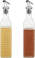 2Pack Oil/Syrup Dispensers  Olive Oil Bottles