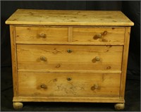 PINE CHEST OF DRAWERS