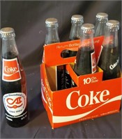 Coke Clarksville  200th Celebration  1984 Bottles