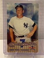 Mickey Mantle Promotional Phone Card