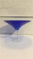 Giant Cobalt Blue Martini Glass T15E