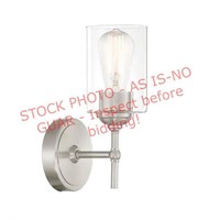 Ayelen 1-Light Brushed Nickel Indoor Wall Sconce