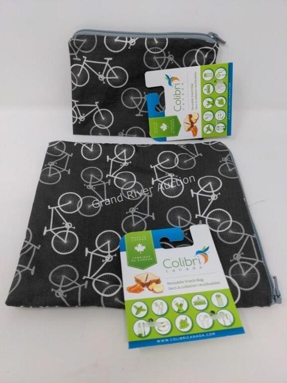 Reusable Snack Bag Set