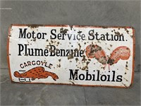 Original GARGOYLE Plume Benzine Mobiloils Motor