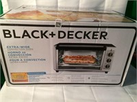 B&D EXTRA-WIDE CONVECTION OVEN BLACK & DECKER