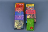 Six J K Rowling Books and One Other