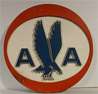 Cast Aluminum American Airlines Sign