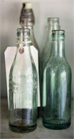 Lot #4353 - (8) antique and vintage soda bottles