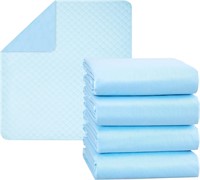 34x36 Washable Incontinence Bed Pads  4 Pack