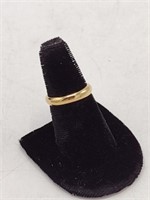 Marked Broze Band Style Ring TW: 5.3g