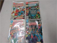 5 OLD DC JUSTICE LEAGUE OF AMERICA COMIC BOOKS