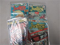 DC JUSTICE INC. #1,#2,#3 & #4 COMIC BOOKS