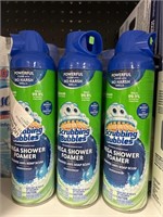 Scrubbing Bubbles shower foamer 3 cans