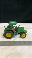 John Deere collectible toy tractor