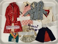 6) VINTAGE MATTEL BARBIE TAGGED OUTFITS