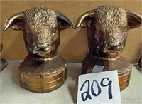 Hereford Steer Bookends