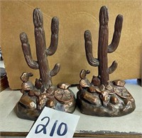 Saguaro Cactus Bookends