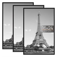 upsimples 16x24 Frame Black 3 Pack, Poster Frames
