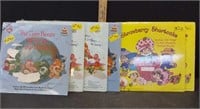4 NEW CARE BEAR RECORDS AND 1 NEW STRAWBERRY