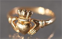 'Queen of my Heart' Gold Ring