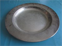 13" sterling silver plate