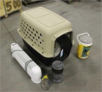 (2) Electric Heaters, XL Dog Kennel & Cooler