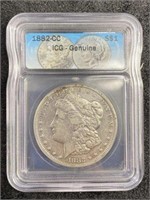 1882  Carson City Morgan Silver Dollar