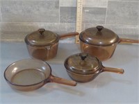 4 PC. VISIONS COOKWARE