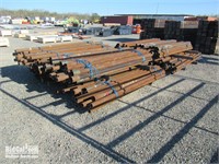 Bundle of (25) 2 7/8" x 8'+/- Used Oil Pipe Posts