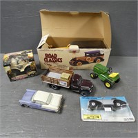 Diecast Tractor, Assorted Toys, Etc