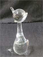 Hand-blown glass figurine made in Sweden