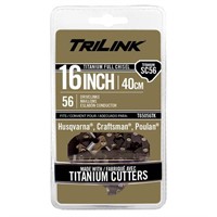 TriLink 16" Titanium Coated Full Chisel Chain