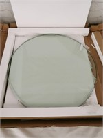 Round Table Top Tempered Glass: 20" diameter