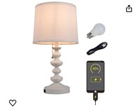 Table Lamp USB Port Rechargeable for Living R